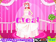 Флеш игра онлайн Довольно элегантный невеста / Pretty Elegant Bride